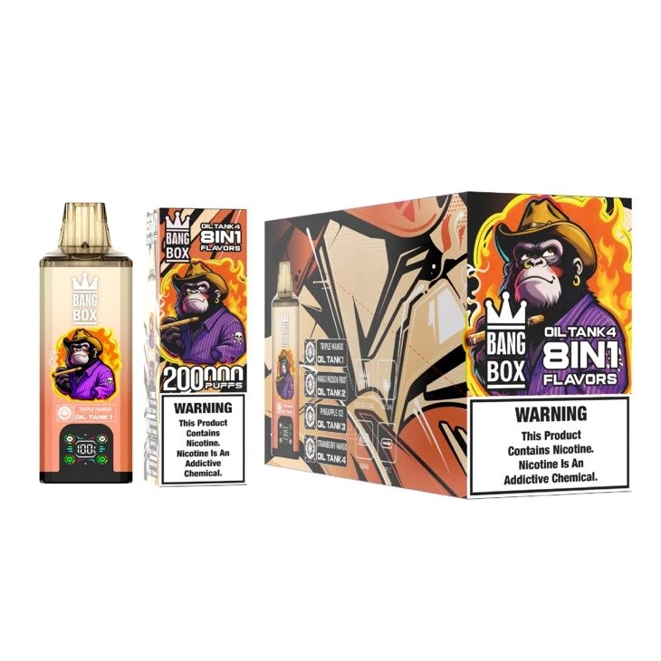 Bang Box 8 in 1 200K Puffs Disposable Vape Wholesale manufacturers