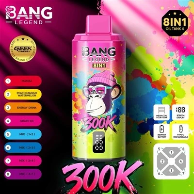 EFSANE 8IN1 300K Puffs Tek Kullanımlık Vape Toptan Satış