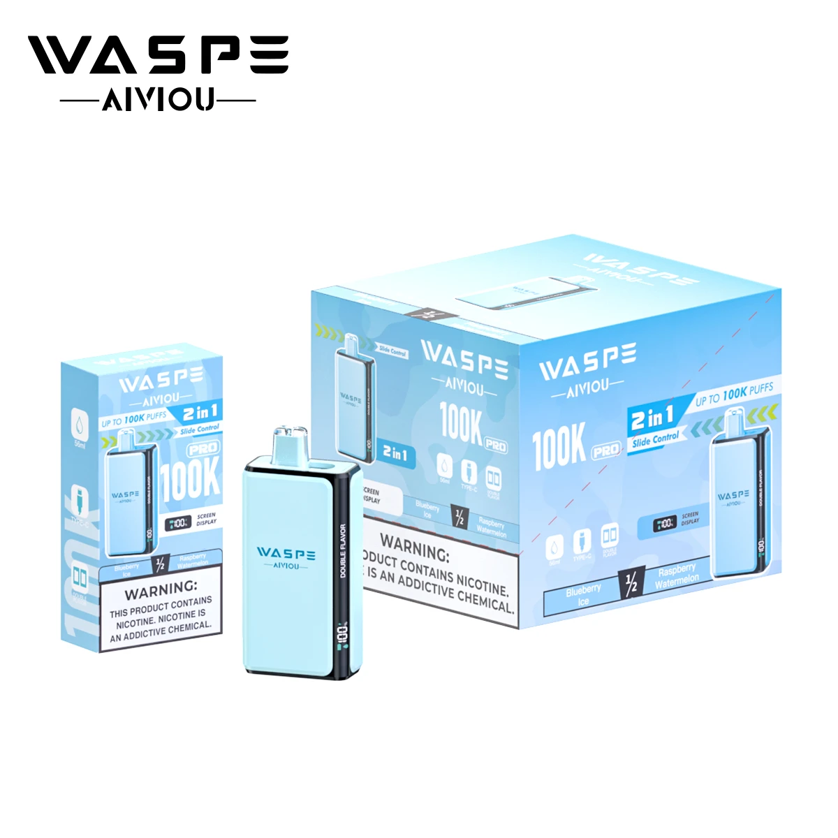 Waspe Double Flavor 100K pro 34 Waspe Double Flavor 100K pro 34