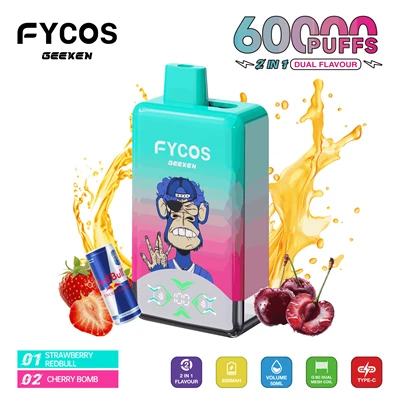 FYCOS İkili Tatlar 60K Puffs Ürünler Vape